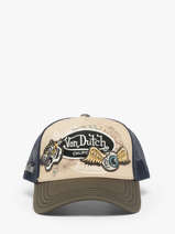 Casquette Von dutch Beige accessoires 7