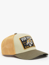 Casquette Von dutch Beige accessoires 2-vue-porte