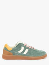 Sneakers Uit Leder Coolway Groen men 8663458