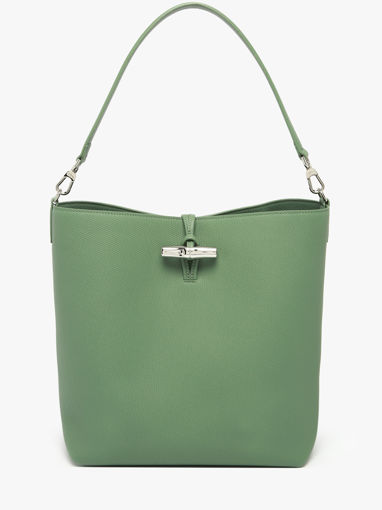 Longchamp Le roseau Schoudertas Groen