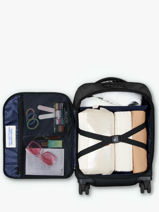 Valise Cabine Cabaia Noir travel S-vue-porte