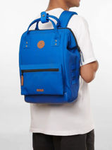 Adventurer Medium - Sac � Dos Cabaia Bleu adventurer BAGS-vue-porte
