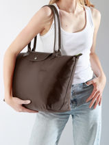 Longchamp Le pliage green Besace Marron-vue-porte