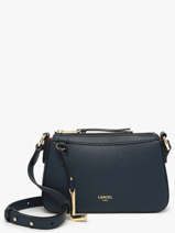 Sac Bandouli�re Faubourg Cuir Lancel Bleu faubourg A13524