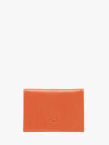 Kaarthouder Leder Katana Oranje marina 753103