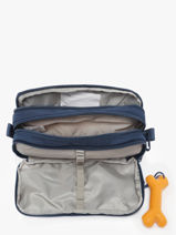 Pennenzak 3 Compartimenten Rowan 2.0 Stones and bones Blauw boys B-vue-porte
