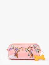 Pennenzak 3 Compartimenten Stones and bones Roze girls G