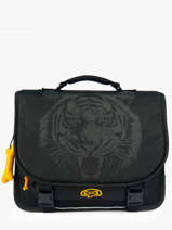 Cartable Cedar 2 Compartiments Stones and bones Noir boys B