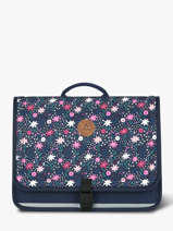 Cartable 2 Compartiments Cabaia Bleu school S