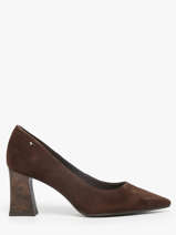 Pumps Met Hak Uit Leder Tamaris Bruin accessoires 43