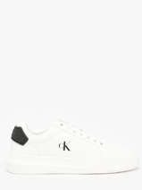 Sneakers En Cuir Calvin klein jeans Blanc men YM01296