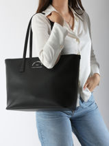 Schoudertas Rsg Polyurethaan Karl lagerfeld Zwart rsg A3W30314-vue-porte