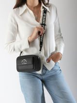 Sac Bandoulire Rsg Polyurethane Karl lagerfeld Noir rsg A3W30317-vue-porte