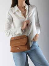Sac Bandoulire Ninon Cuir Lancel Marron ninon A13782-vue-porte