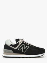 Sneakers Uit Leder New balance Zwart boy ML574EVB