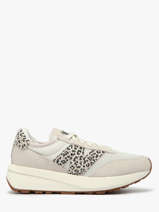 Sneakers Uit Leder New balance Beige boy U370LP