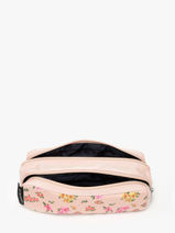 Trousse 2 Compartiments Boheme Caramel et cie Rose boheme FI-vue-porte