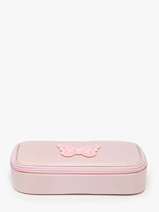 Trousse 1 Compartiment Caramel et cie Rose boheme FI