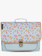 Cartable 2 Compartiments Caramel et cie Bleu boheme FI