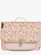 Cartable 2 Compartiments Caramel et cie Rose boheme FI