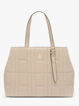 Sac Port paule Th Feminine  Polyurethane Tommy hilfiger Marron th feminine  AW17452