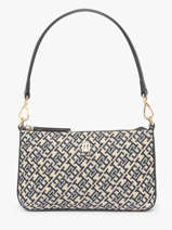 Sac Port paule Th Jacquard Tommy hilfiger Bleu th jacquard AW17828