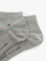 Chaussettes Tommy hilfiger Gris socks 34225001-vue-porte