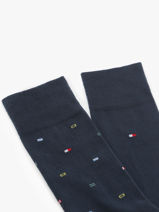 Chaussettes Tommy hilfiger Bleu socks 71232597-vue-porte