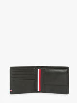 Portefeuille Cuir Tommy hilfiger Noir th foundation AM13508-vue-porte