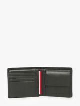 Portefeuille Cuir Tommy hilfiger Noir central AM13515-vue-porte