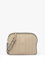 Sac Bandoulire Th Feminine  Polyurethane Tommy hilfiger Beige th feminine  AW17453