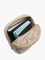 Mini Sac  Dos Pret Beige be soft and king 4183-vue-porte