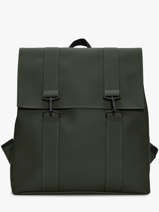 Sac  Dos 1 Compartiment + Pc 15" Rains Vert city 13300