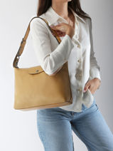 Longchamp Le pliage xtra Besace Marron-vue-porte