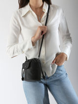 Longchamp Le pliage xtra Cross body tas Zwart-vue-porte