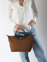 Longchamp Le pliage energy Sac port main Marron-vue-porte