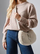 Sac Port paule Olivier Polyester Woomen Beige olivier WOLI29-vue-porte