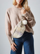 Sac Banane Woomen Violet alyssum WALS04-vue-porte