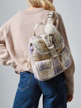 Sac  Dos Alyssum Woomen Violet alyssum WALS03-vue-porte