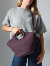 Handtassen M Neflier Woomen Violet neflier WNEF01-vue-porte