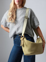 Sac Bandoulire Camomille Woomen Vert camomille WCAO03-vue-porte