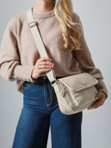 Cross Body Tas M Primevere Woomen Beige primevere WPRI08-vue-porte