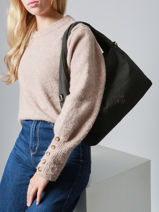 Sac Port paule Primevere Woomen Noir primevere WPRI04-vue-porte