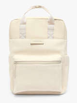Sac  Dos 1 Compartiment + Pc 15" Kapten and son Beige ibiza P