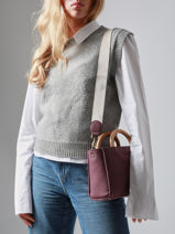 Sac  Main Crocus Woomen Violet crocus WCRO01-vue-porte