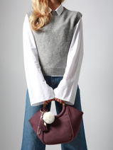 Sac  Main Crocus Woomen Violet crocus WCRO23-vue-porte