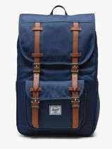 Sac � Dos 1 Compartiment + Pc 13" Herschel Bleu classics 11391