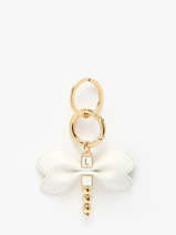 Porte-clefs Lancel Blanc charms A13868