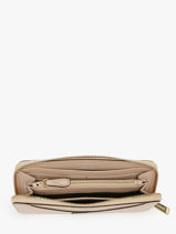 Portefeuille Cuir Lancel Beige enveloppe A13711-vue-porte
