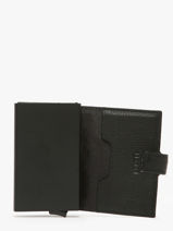 Porte-cartes Smart Cme Cuir Lancel Noir come A12877-vue-porte